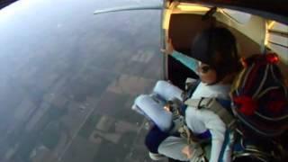 Three exits from The Skydive Kansas Shark Cessna 206