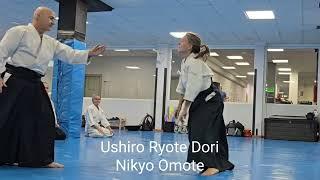 Aikido Sevilleja. Ushiro Ryote Dori: Kokyu Nage, Ushiro Kiri Otoshi,  Irimi Nage, Kote Gaeshi...