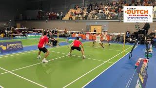 MD Final, Anselmus Prasetya & Pulung Ramadhan  - Chen Zhe Han & Lin Xiang Yi , Dutch Junior '23