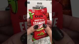 The Only Bean Siracha Crunchy Roasted Edamame Beans! #shorts #satisfyingvideo #asmr