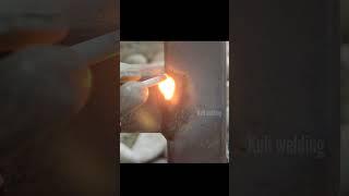 vertical square tube welding technique using arc welding