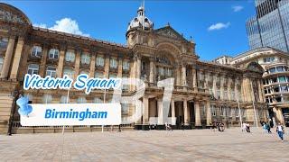 Victoria Square, Birmingham  | Heart of the City in 4K 120FPS #slowmotion #dji #city #architecture