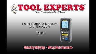 Laser Distance Measure with Bluetooth - General Tools ToolSmart - TS01