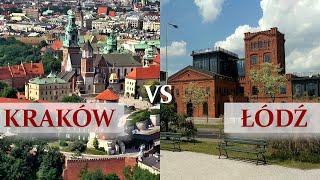 Kraków vs Łódź. Porównanie miast