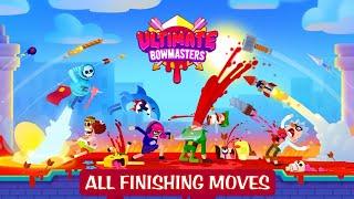 Ultimate Bowmasters - All Fatalities & Brutalities