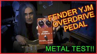 Fender Yngwie J. Malmsteen YJM Overdrive Pedal TEST!