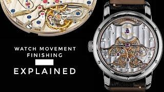 Guide to Understanding Watch Movement Decoration | WATCH CHRONICLER