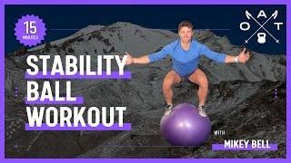 Stability Ball Workout: 15-Min Core & Balance Boost for Outdoor Enthusiasts