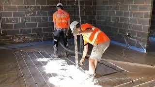 MFS Flowing Screed Job
