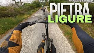 Schnelle Trails ballern in Pietra Ligure und Finale Ligure / Day 2 / Mountainbike