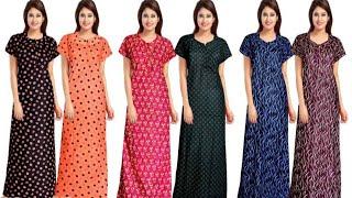 Cotton nighty combo collection / Cotton nightwear collection / Nighty dress collection / Vb fashion