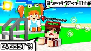 MINEGREEN HER ŞEYE EVET DİYOR w/@sebinchi - Minecraft