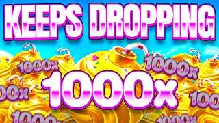 THE 1000x MULTIPLIER CONTINUES TO DROP on SWEET BONANZA 1000 SUPER BONUS BUYS!