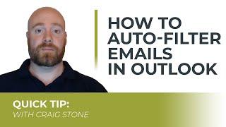 Quick Tip: Filtering Emails in Outlook