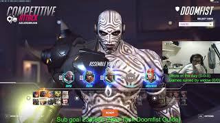 CHIPSA DOOMFIST TANK GAMEPLAY OVERWATCH 2 SEASON 1