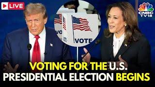 LIVE: Voting For U.S. Presidential Contest Starts In Minnesota | Trump Vs Harris | US News | N18G