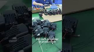 3.0 inch projector lens， In production #automotive #automobile #autoparts #ledheadlights #led