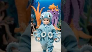 Adorable Baby Fashion Show!  Unique Costumes You’ve Never Seen Before!  #BabyFashionShow #Ai