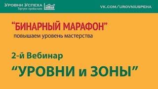 Уровни и Зоны - Как определять зоны и уровни, на текущий торговый день /запись вебинара/