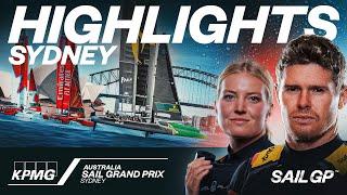 Highlights // KPMG Australia Sail Grand Prix | SailGP