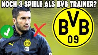 Noch 3 Spiele für Nuri Sahin als BVB Trainer? | Prognose