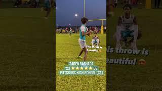 That's a dime! #jadenrashada #miamiimmortals #ot7 #7v7 #dime