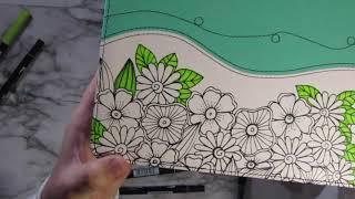 How I colored the cover of the Personal Reflections KJV Bible
