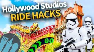 Disney's Hollywood Studios Ride HACKS