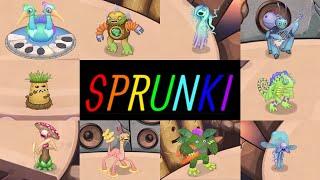 Sprunki Horror Theme but with 50 My Singing Monsters