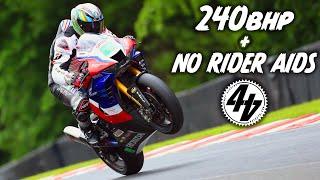 240bhp + NO RIDER AIDS | Honda British Superbike Test