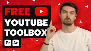 Best Free Editing Pack YouTubers MUST Have | Titles, Transitions, and Lower Thirds