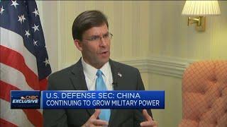China and Russia biggest long-term challenges for the US, defense secretary says | Squawk Box Asia