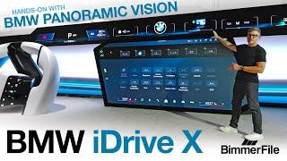 Hands-On Review of BMW iDrive X & Panoramic Vision