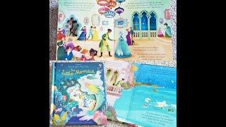 Usborne Peek Inside The Little Mermaid Fairytale, Diverse Fairytales, Mermaids, Children's Books