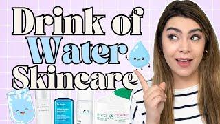 Drink of Water for Skin! | Hydrating Skincare for Hot Weather! 