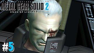 METAL GEAR SOLID 2 SONS OF LIBERTY Remaster HD - SOLIDUS / Harrier Boss & Retrouver le Président #5