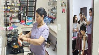 सुबह4:30 बजे उठकर लग जाती हूँ‍️अपने काम पर 5 बच्चों‍‍के साथ कैसे निपटाती हूँ मैं घर ️के काम