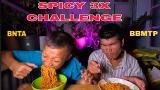 BBMTP SPICY 3X MUKBANG CHALLENGE