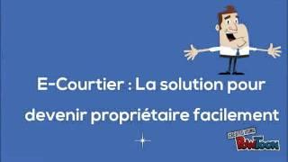 E-Courtier : Prêt Immobilier