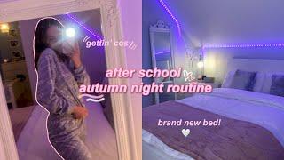 after school *autumn* night routine :)