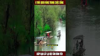 RÈN LUYỆN 9 THÓI QUEN VÀNG GIÚP BẠN TÌM LẠI NỘI TÂM BÌNH YÊN