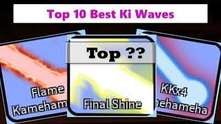 Top 10 Best Ki Waves | DBZ Final Stand