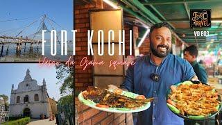 ബിലാലിന്റെ വീട് + ചുട്ട മീൻ | Things to do in Fort Kochi - Vasco da Gama Square Chinese Fishing Nets