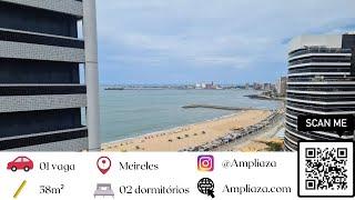 Flat com linda vista mar em Fortaleza-CE