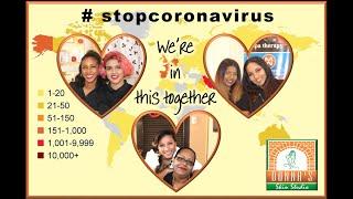 Donna's Skin Studio's team shares this Coronavirus message