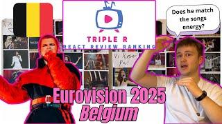 Eurovision 2025 Belgium - React Review Ranking
