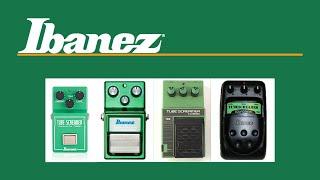 IBANEZ | TUBESCREAMER SHOOTOUT | TS808 Vs TS9 Vs TS10 Vs TS5 