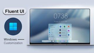Fluent Minimal Windows Theme 2024
