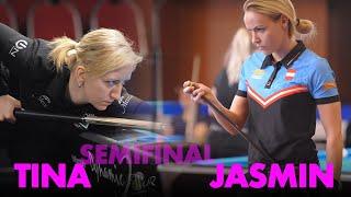 Jasmin Ouschan vs Tina Vogelman | Semifinal Women's Eurotour - 9 ball