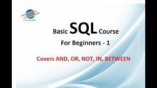 SQL AND, OR, NOT, BETWEEN Operators - Oracle SQL - Learn SQL - Oracle SQL Tutorial